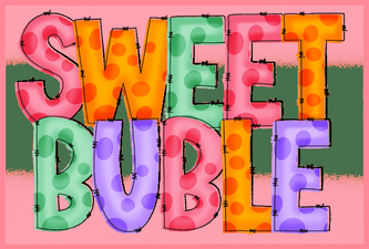 Sweet Bubble Font – Fun and Colorful Typography for Creative Designs