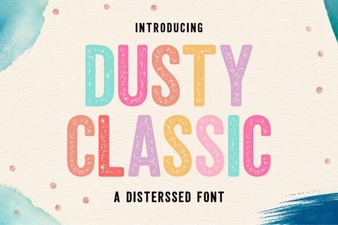 Dusty Classic Font: Vintage Charm for Modern Design Projects