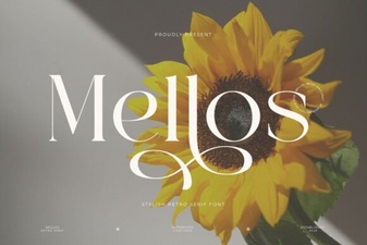 Mellos Font – Elegant Serif Typeface for Modern Design
